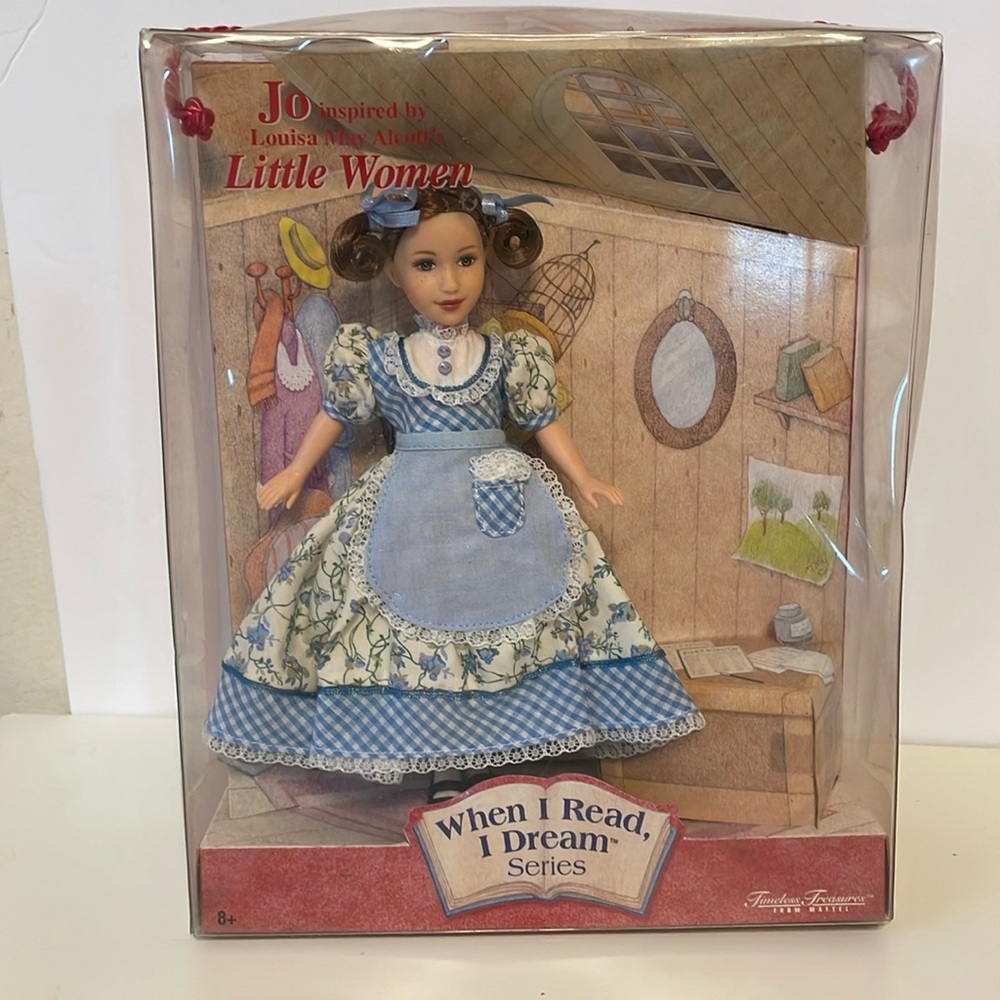 JO from LITTLE WOMEN When I Read I Dream Doll Mattel Timeless Treasures 2001